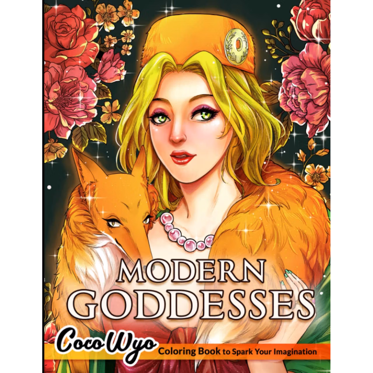 Modern Goddesses Coloring Book: Adult Coloring Book Features Beautiful Illustrations of Goddesses in Modern World Included Beautiful Dresses, Fashion Accessories For Stress Relief & Relaxation