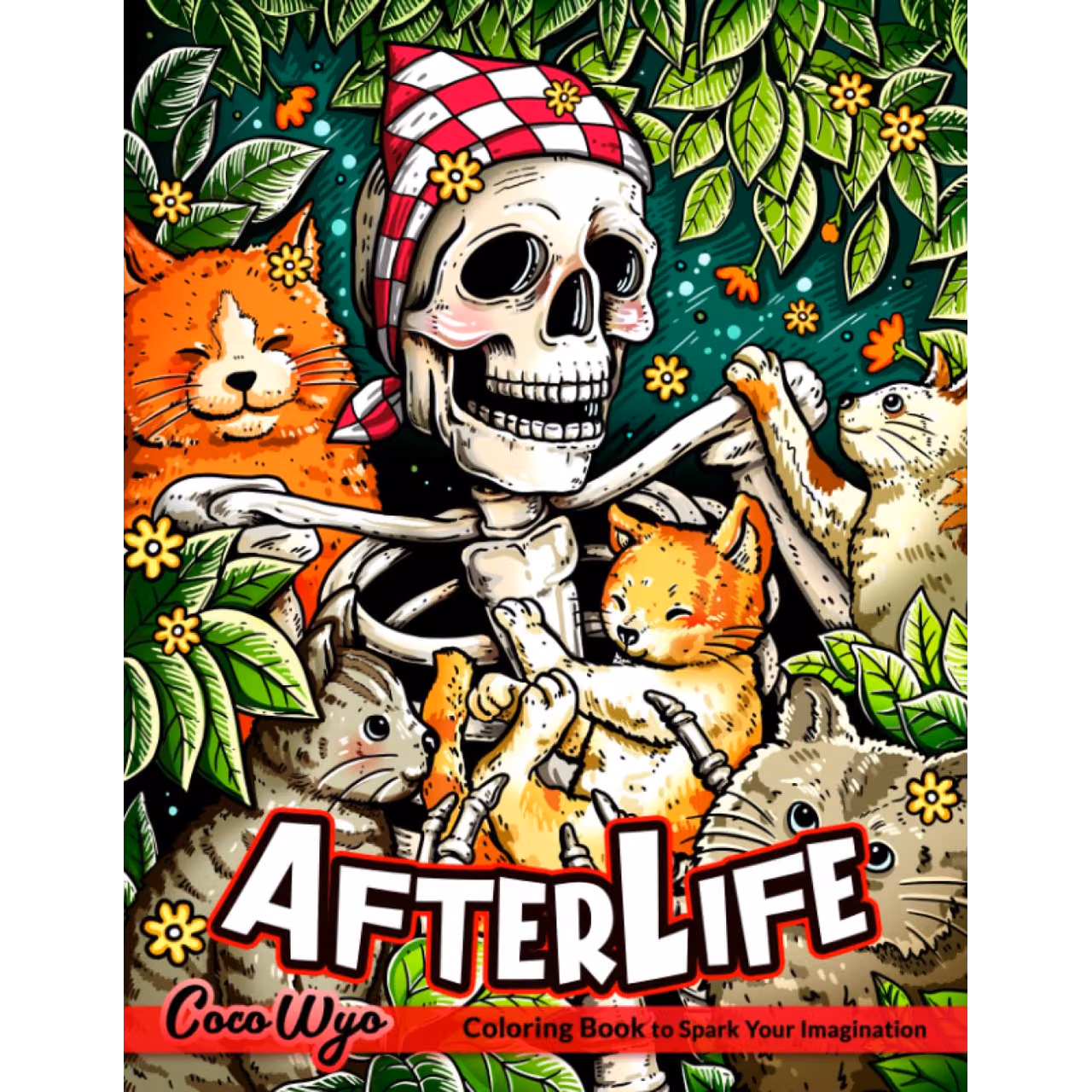 Afterlife Coloring Book: A Coloring Book For Adults Featuring Positive Mindfulness Illustrations, Fun & Joyful Moments in Spiritual World for Stress Relief & Relaxation