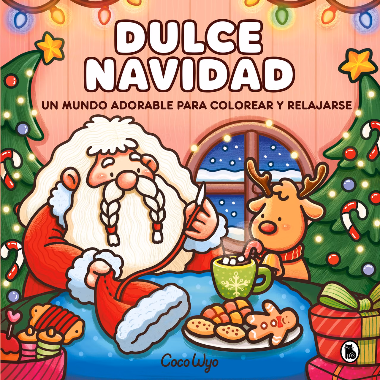 Coco Wyo - Dulce Navidad: Un mundo adorable para colorear y relajarse