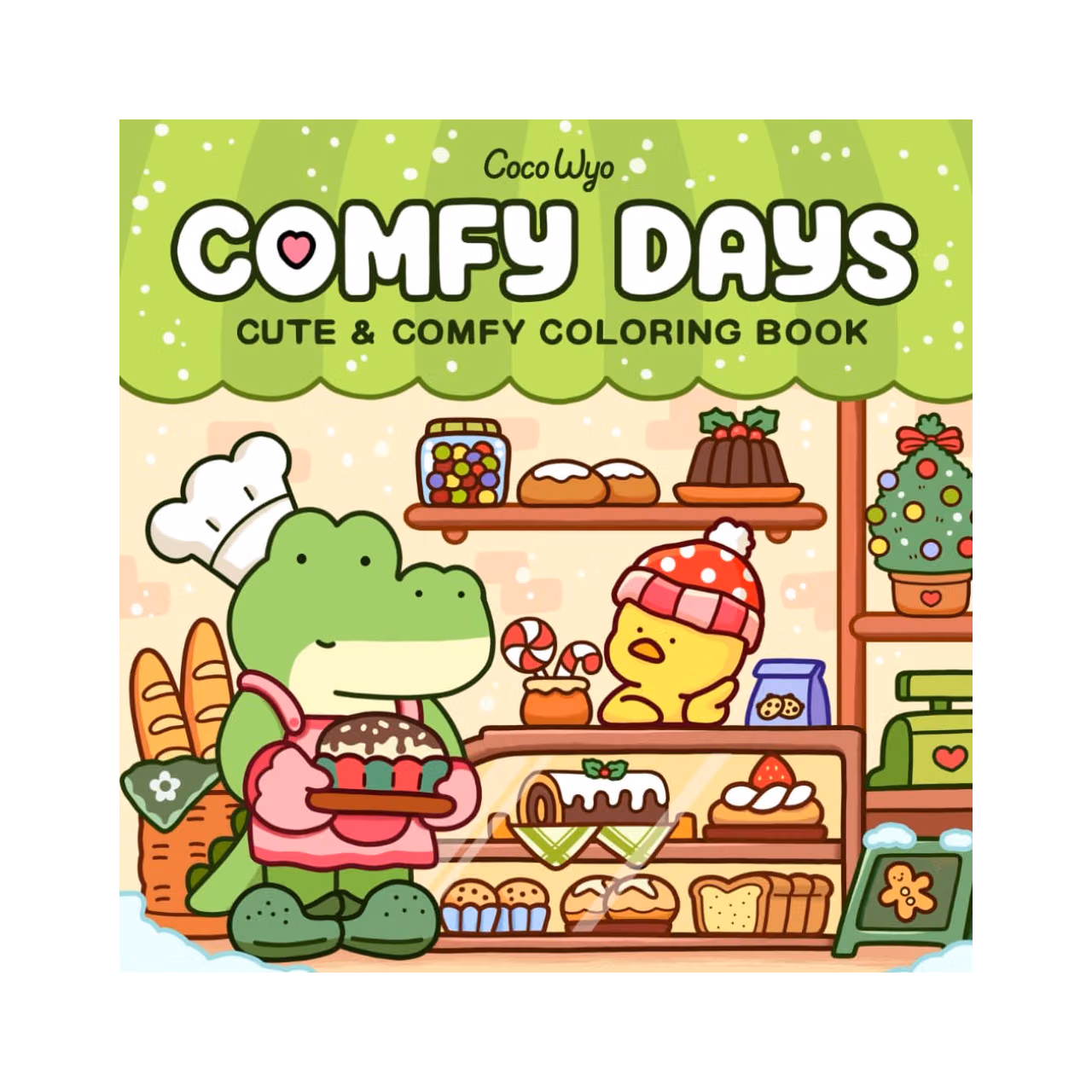 Comfy Days: Coloring Book for Adults and Teens Featuring Super Cute Animal Characters in Cozy Hygge Moments for Relaxation (Cozy Spaces Coloring)