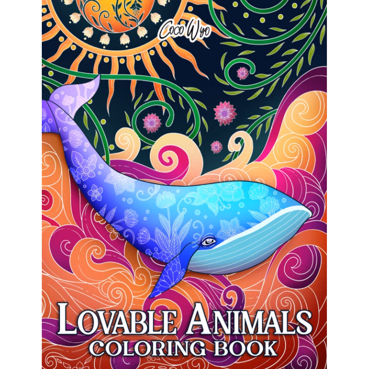 Lovable Animals Coloring Book: An Adult Coloring Book With Lovely And Cute Animal Designs