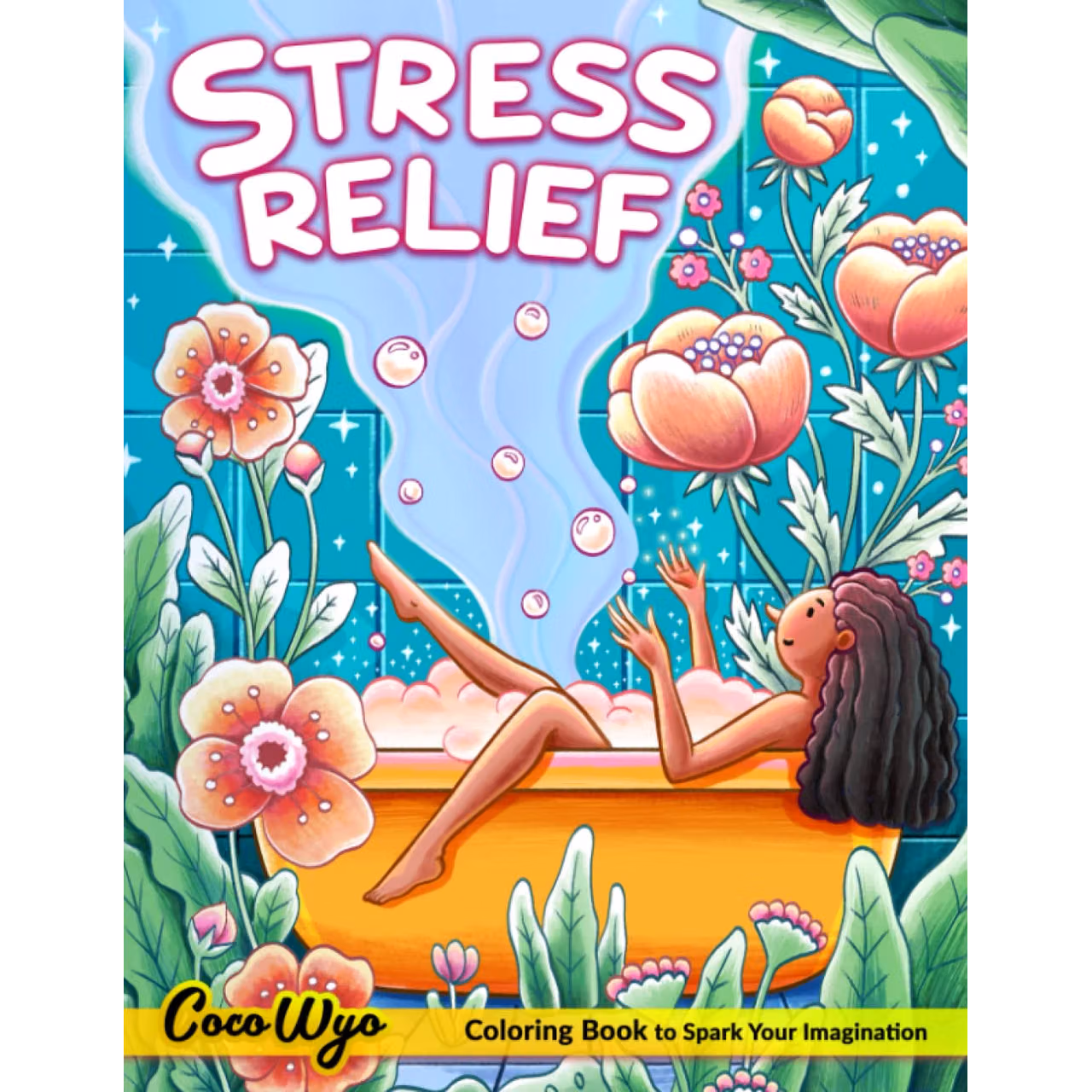 Stress Relief Coloring Book: Stress Relieving Coloring Book For Adults Relaxation, Mindfulness Coloring to Soothe Anxiety