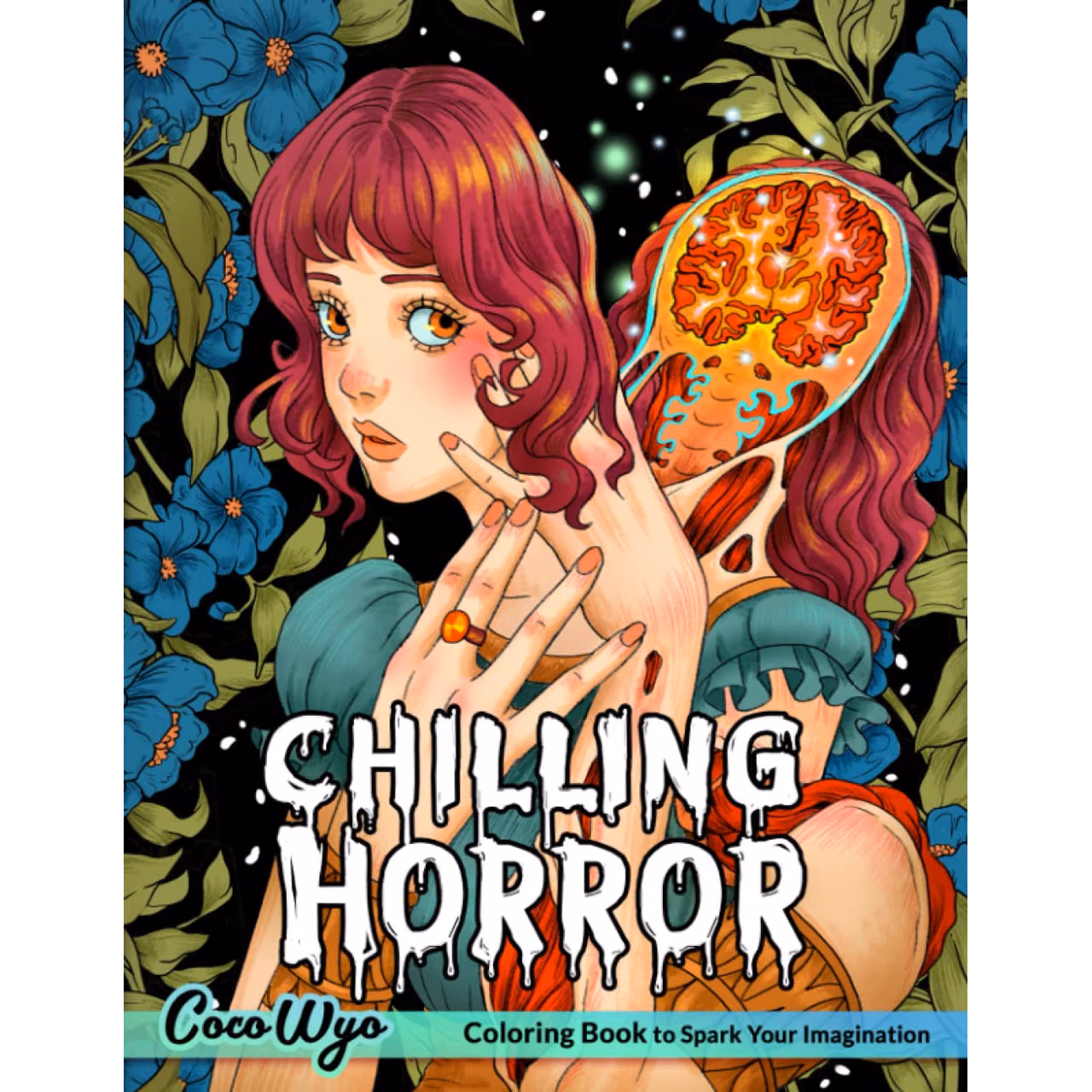 Chilling Horror Coloring Book: Coloring Book for Adults Featuring Spine-Chilling & Beautiful Illustrations