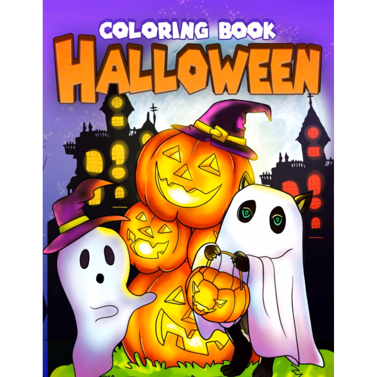 Halloween Coloring Book: An Coloring Book Featuring Fun, Creepy and Frightful Halloween Designs for Stress Relief and Relaxation